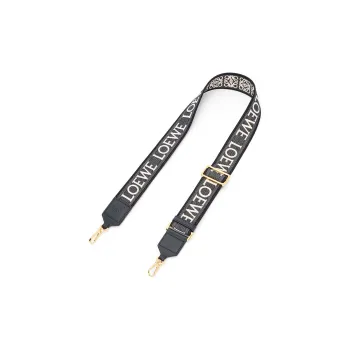 LOEWE Anagram Fabric Bag Shoulder Strap Unisex Dark Marine Blue