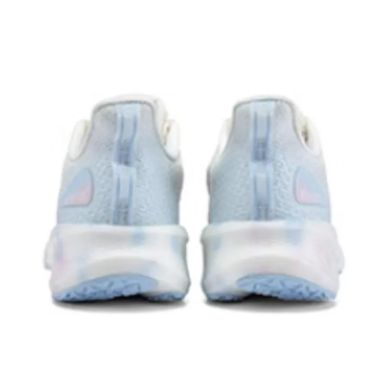 361° Cushioning Wear-Resistant Low-Top Sprint Running Shoes Women's White Blue-3