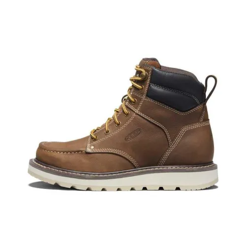 Keen Ankle Boots Men Brown