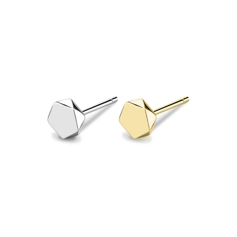 VEZA 999 Fine Silver Stud Earrings Women's-12