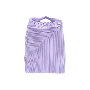 PLEATS PLEASE ISSEY MIYAKE Polyester Backpack Women's Purple