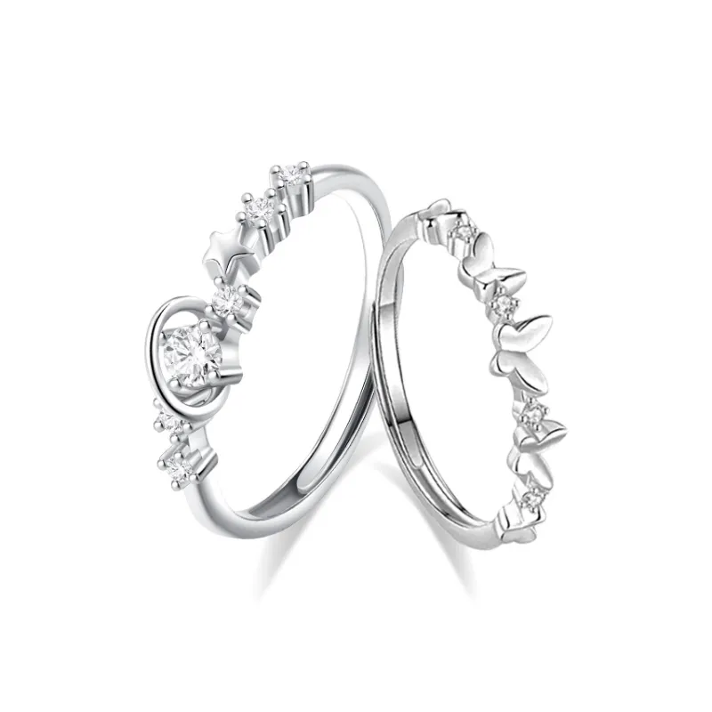 VEZA Sterling Silver Rings Unisex-8
