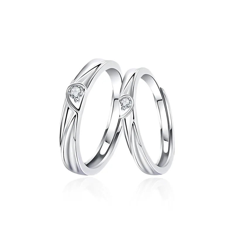 Taste The Color 925 Sterling Silver Rings Unisex-0