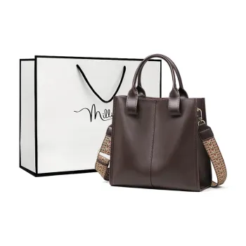MILLIE'S Cow Leather Shoulder Bag, Crossbody Bag, Handbag, Bucket Bag, Tote Regular Women's Multicolor