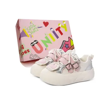 UNIITY Wear Resistant Lightweight Breathable Height Increasing Low Top Skateboard Shoes Women's