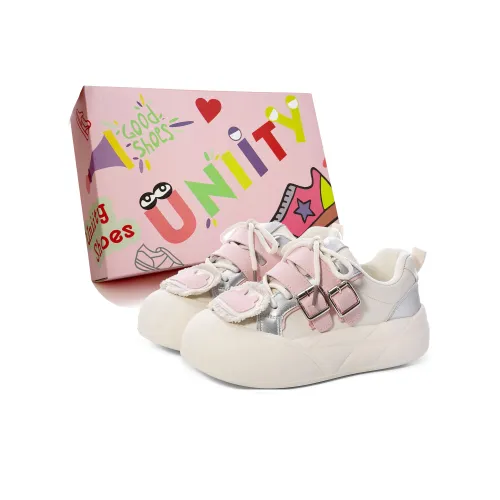 UNIITY Wear Resistant Lightweight Breathable Height Increasing Low Top Skateboard Shoes Women's
