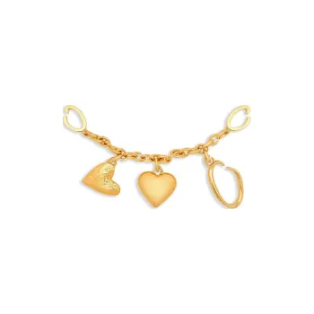 Oscar De La Renta Heart O Bag Charm