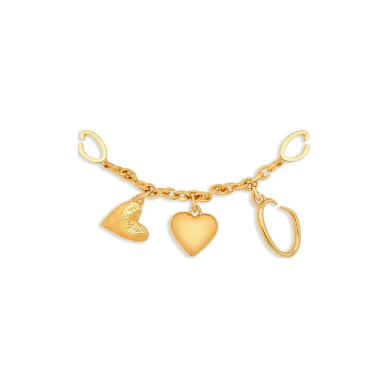 Oscar De La Renta Heart O Bag Charm-0