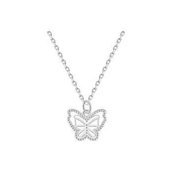 LAA 999 Fine Silver Advanced Sensual Collarbone Chain Elegance Necklace Women's