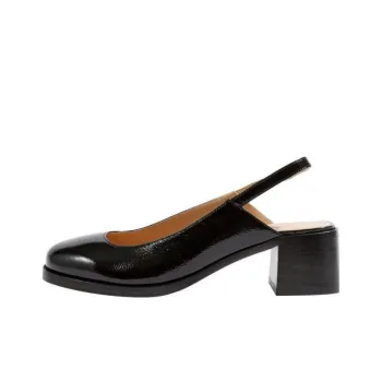A.P.C Chunky Heel High Heels 4.5cm Women's Black