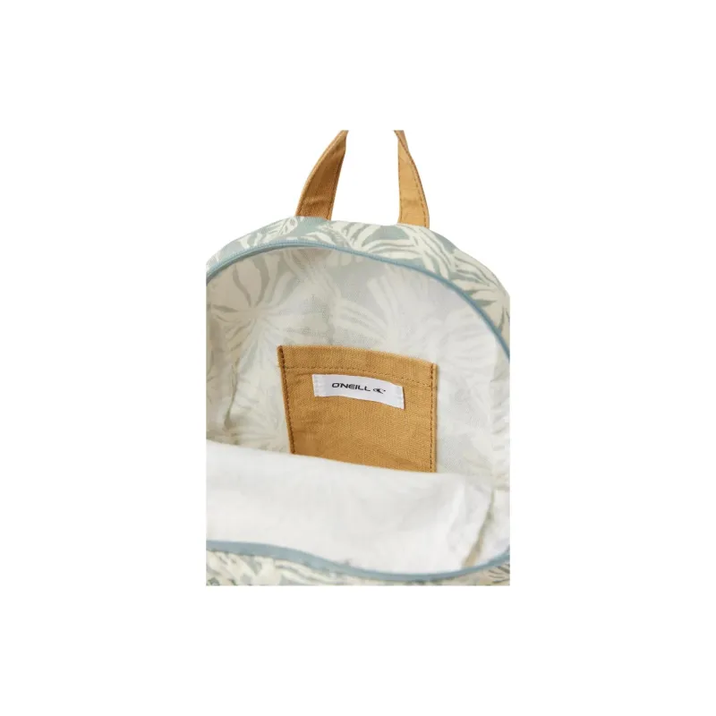 O'Neill 100% Cotton Canvas Backpack Mini Women's Silver Blue-2