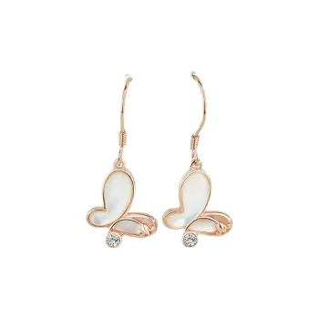 U state 925 Sterling Silver Earrings Women's