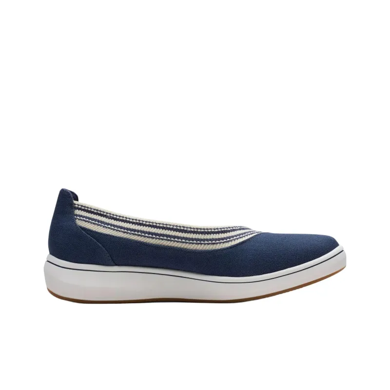 Clarks Breeze Sky Air Casual Single Shoes Women's Blue-1