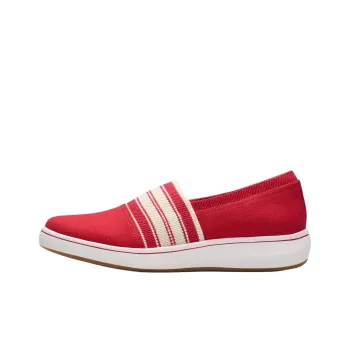 Clarks Breeze Sky Mist Casual Single Shoes 4cm Women's Red