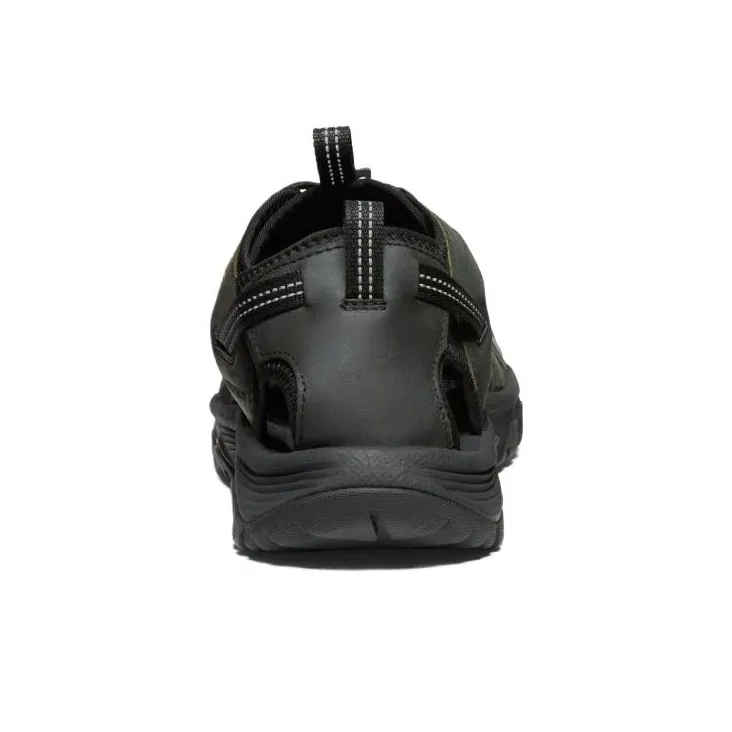 KEEN Targhee 3 Slip Resistant River Trekking Shoes Men's Gray Black-4