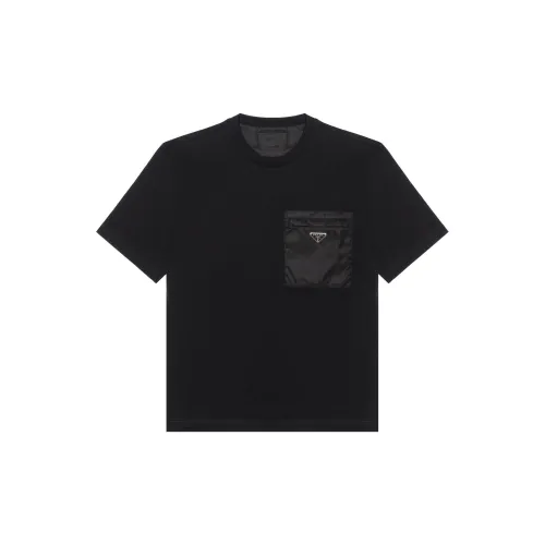 PRADA T-Shirts Men Black