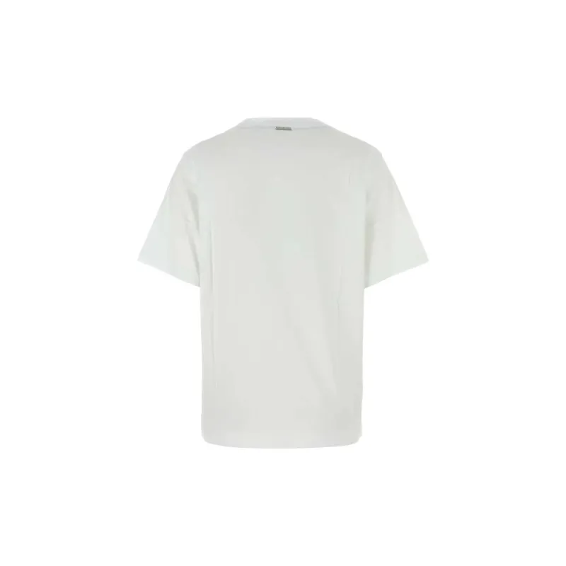 MICHAEL MICHAEL KORS Logo Embossed Crewneck T Shirt-1