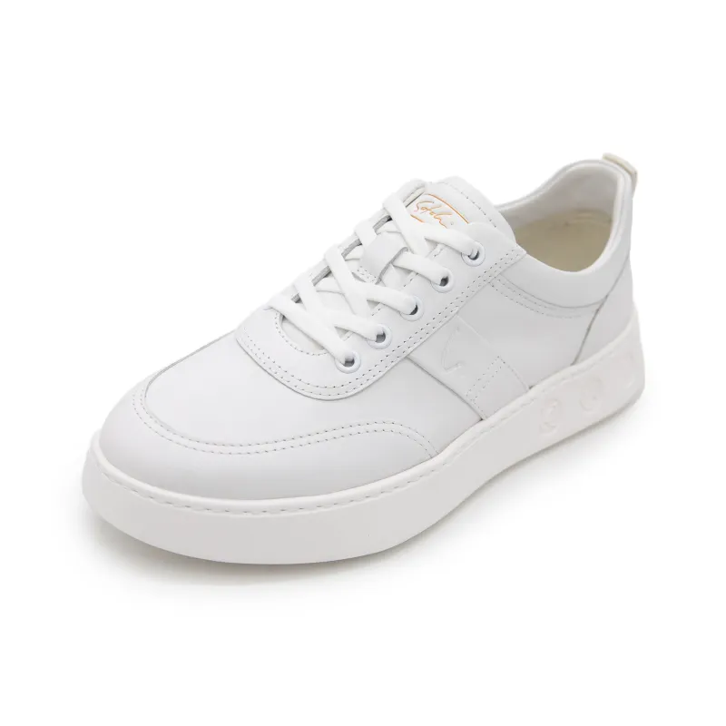 Satchi Low Top Skateboard Shoes Men's White-1