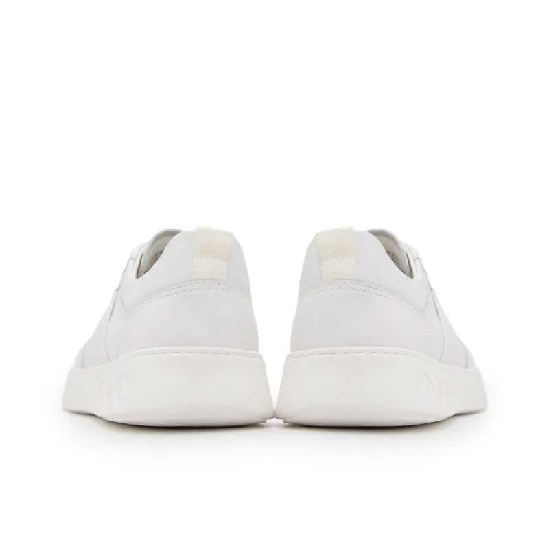 Satchi Low Top Skateboard Shoes Men's White-4