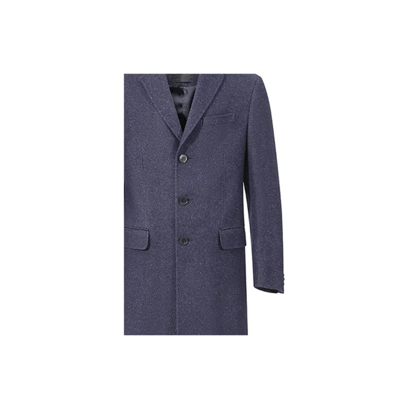Ermenegildo Zegna Coats Men Dark Blue-2