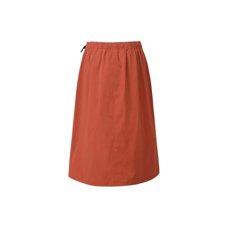 SALOMON Slate Casual Long Skirt Women's Mahogany-1