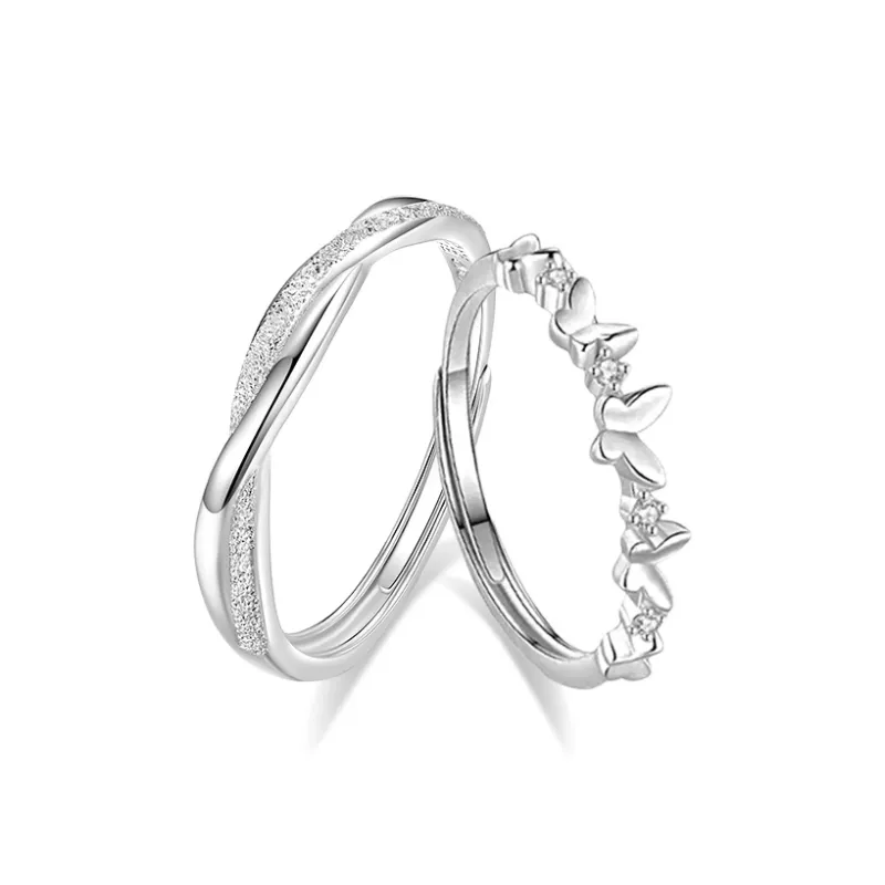 VEZA Sterling Silver Rings Unisex-6