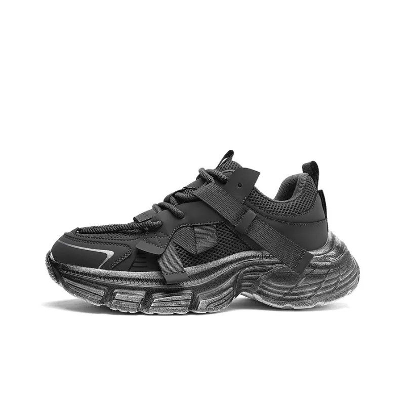 K-bird Cushioned Wear-Resistant Height Increasing Low-Top Casual Shoes Men's-6