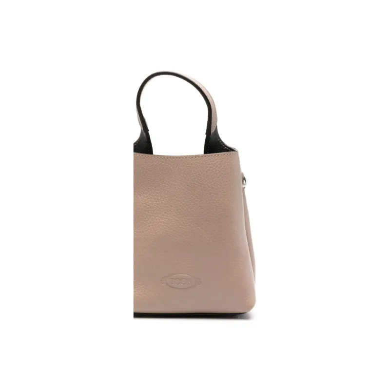 TOD'S Logo Plaque Top Handle Bag-2