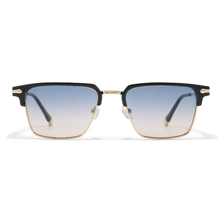 Sagawa Metal Square Sunglasses Unisex-3