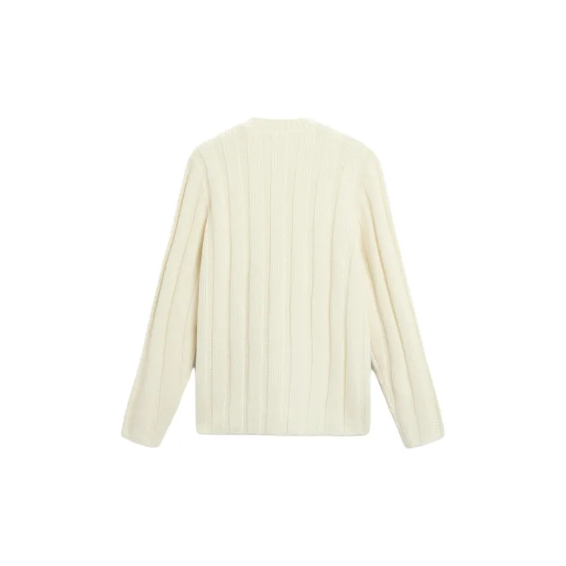 ZARA Sweaters Men White-1