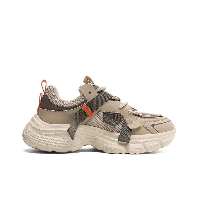 K-bird Cushioned Wear-Resistant Height Increasing Low-Top Casual Shoes Men's-1