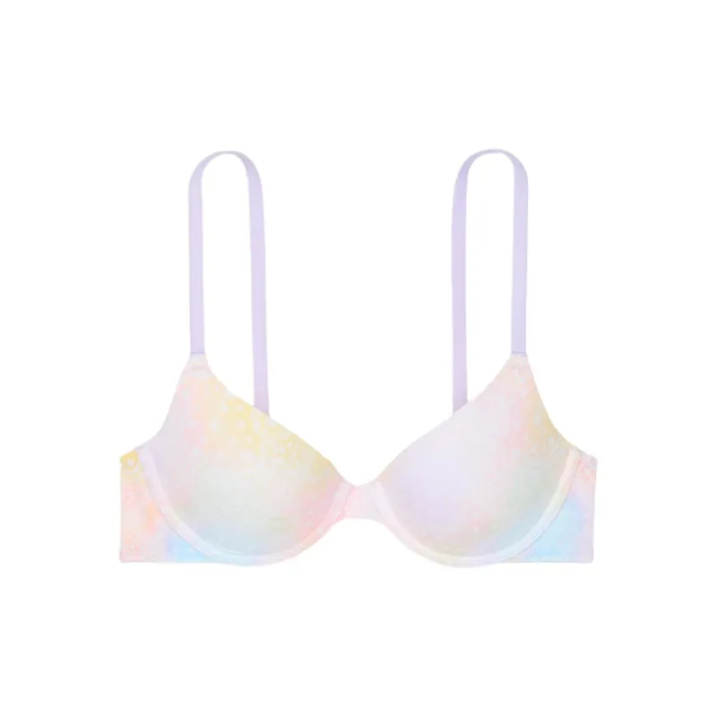 Victoria's Secret PINK Bra Women's Multicolor Blurred Print-0