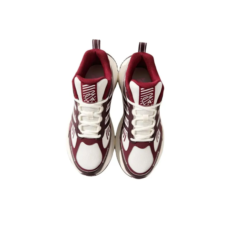 Adidas FC CLASSIC Anti Slip Wear Resistant Low Top Running Shoes Unisex White Red-3