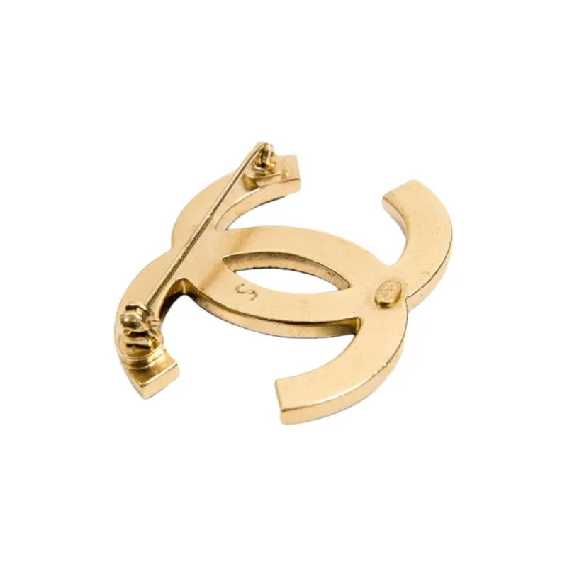 CHANEL 2013 Cc Tweed Brooch-4