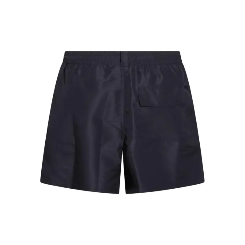 Loro Piana SS25 Beach Shorts Men's Dark Blue-1