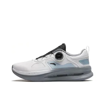 Anta Cushioning Wear Resistant Low Top Training Shoes Men's Gray Blue