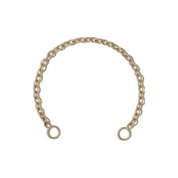 Marla Aaron 14kt Yellow Gold Pulley Chain Bracelet