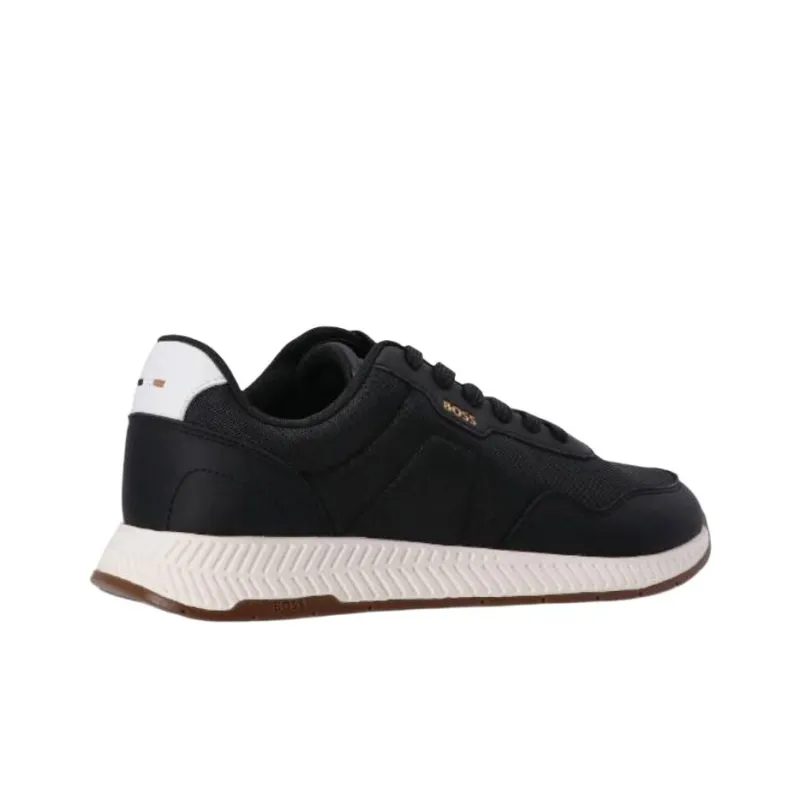 HUGO BOSS Low Top Casual Shoes Men's Black-3