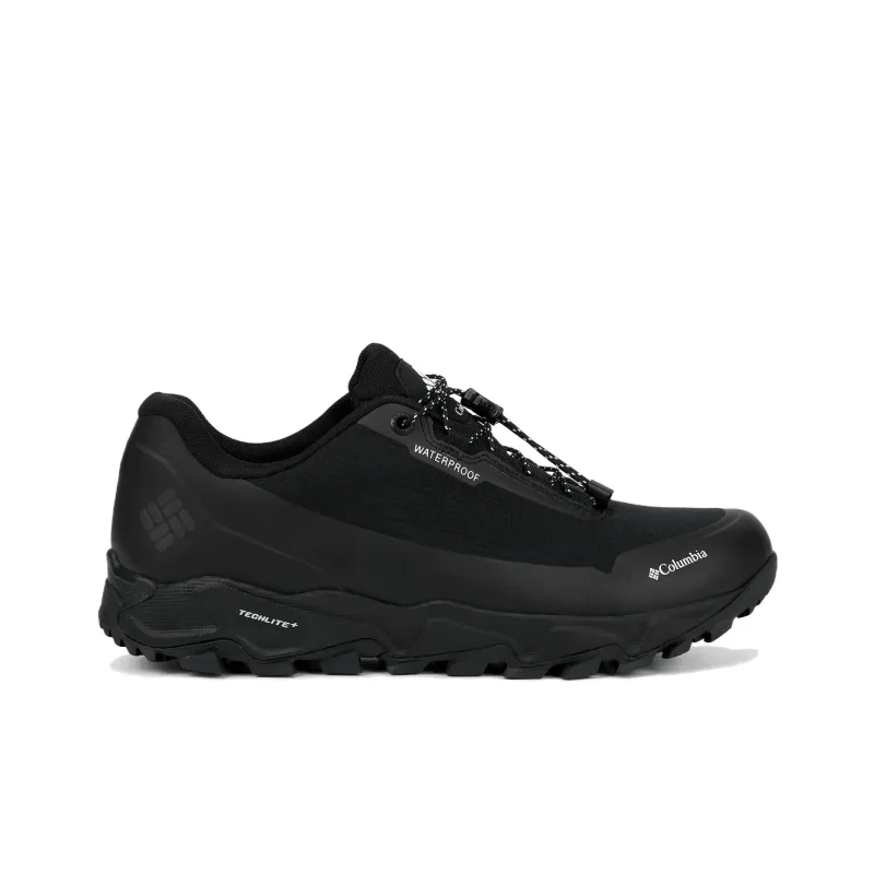 Columbia Anti Slip Wear Resistant Low Top Hiking Shoes Men's Black-1