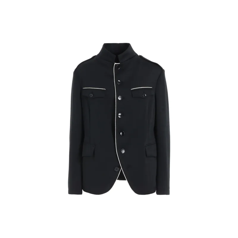 Yohji Yamamoto Ground Y SS25 Jackets & Coats Unisex Black-1