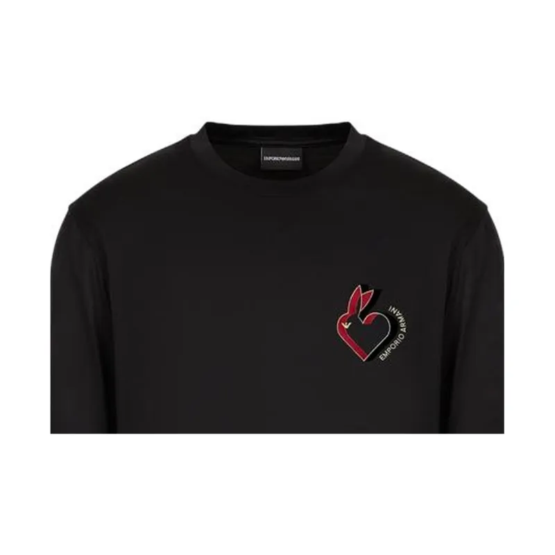 EMPORIO ARMANI SS23 T Shirts Men Black-4