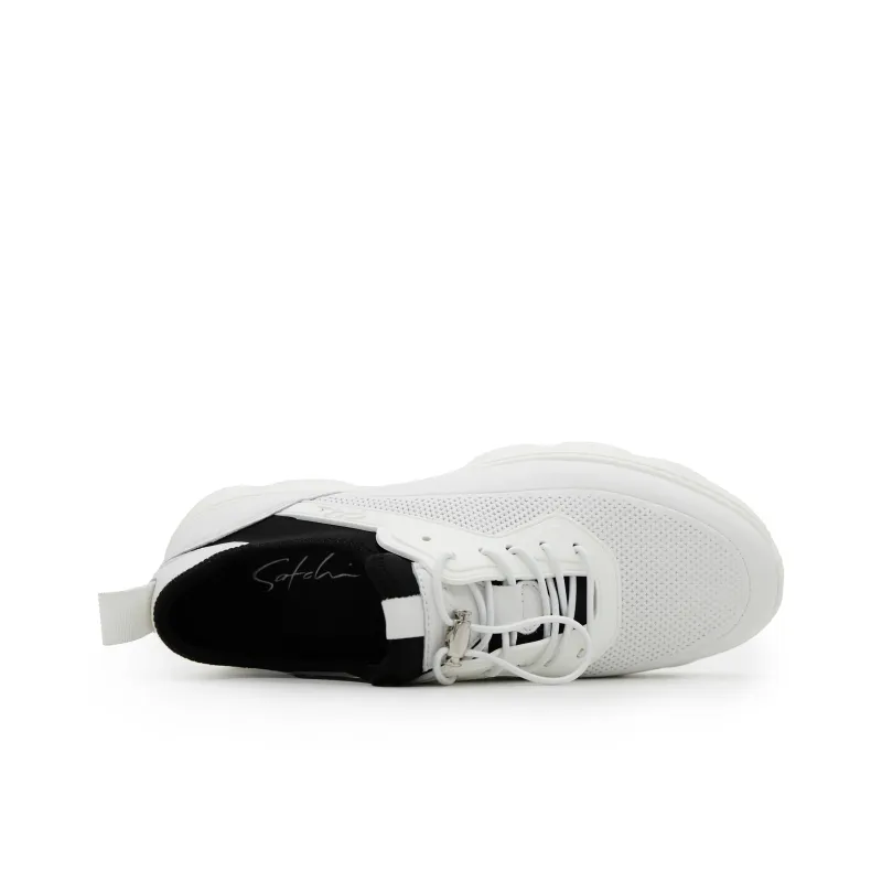 Satchi Wear-Resistant Casual Shoes Men's White-3
