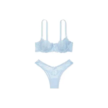 Victoria's Secret Underwear Set Women's Light Blue