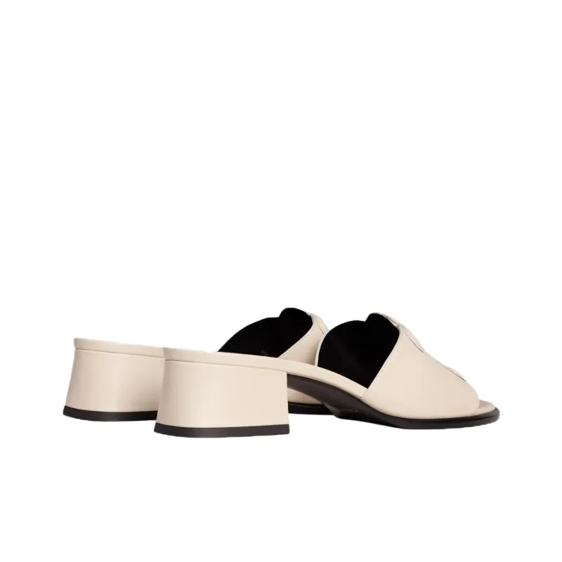 CELINE Slide Slippers Women's Beige-4
