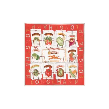 LONGCHAMP In The Vegetable Garden Scarf