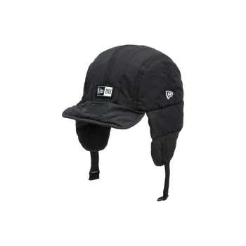 New Era Nylon Trapper Hats Unisex Black
