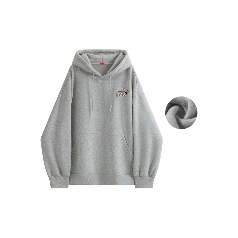 MIIOW Trend Party Series Sweatshirt Unisex Black-20