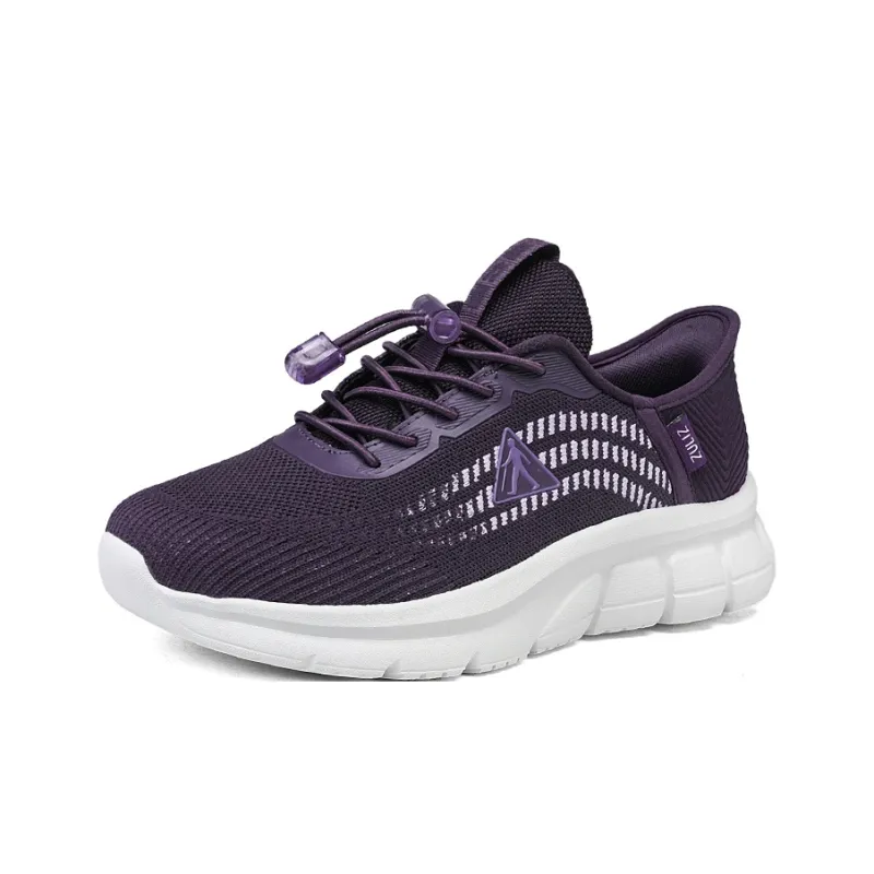 ZULIZ Cushioning Abrasion Resistant Lightweight Breathable Slip Resistant Low Top Casual Shoes Women's-1