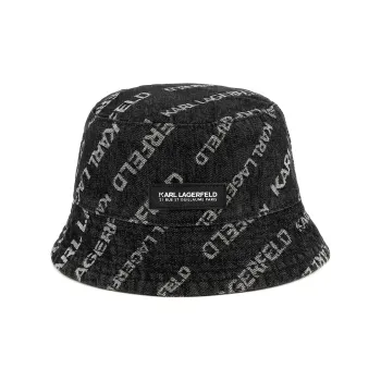 KARL LAGERFELD / Karl Lagerfeld Jeans Logo Bucket Hat