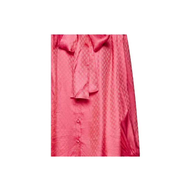 BALMAIN Monogram Jacquard Button Up Shirt-4
